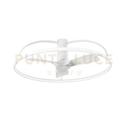 PLAFONIERA LED VENTILATORE MAGNUS BIANCO 80W 9400LM CCT 3000k-4000k-6500k 100X31,5CM