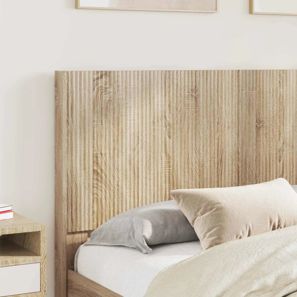 Struttura del letto con stoccaggio e testata Rovere Sonoma 3414111