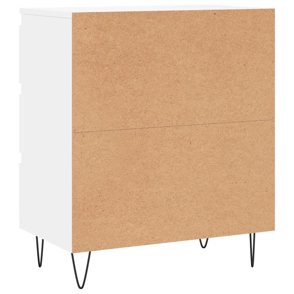 Credenza-Buffet-Armadio da cucina Bianca 60x35x70 cm in Legno Multistrato 915591