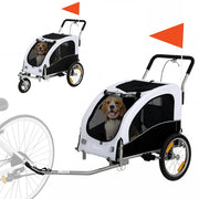 Trasportino per Cani Bici Folding ¨C Minimal ¨C Bianco