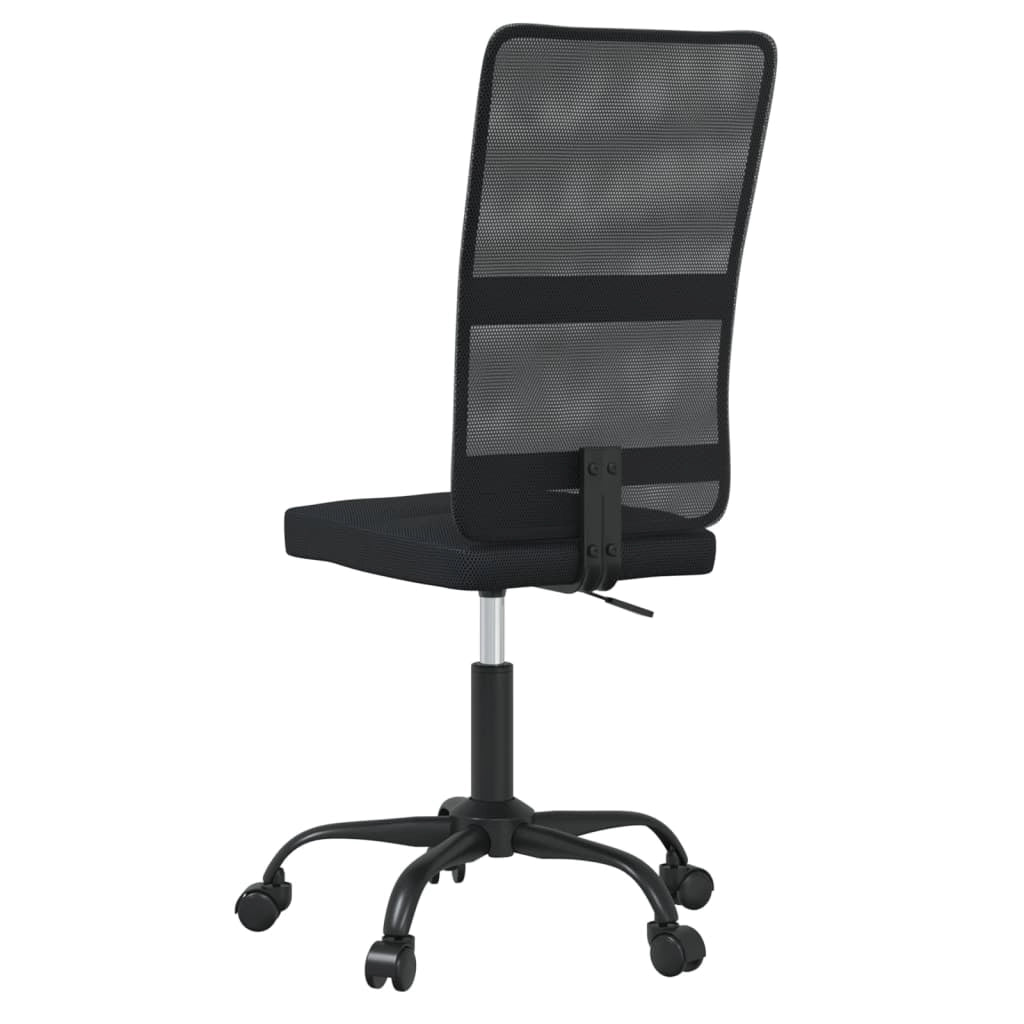 Sedia da ufficio/sedia da studio/poltrona/sedia per computer in tessuto a rete nera 02_0024045