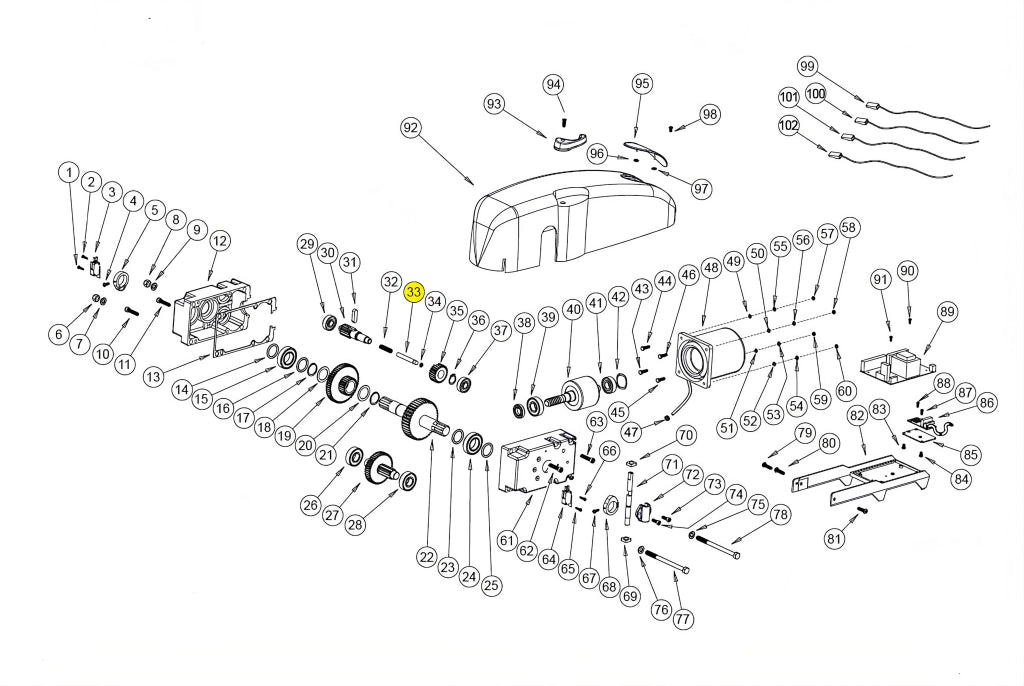 121373 PERNO SBLOCCO BASIC BASIC BAZER RICAMBIO