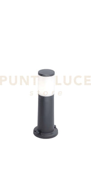 LOANO PALO 40 CM 1 LUCE NERO IP55 ATTACCO E27 LAMPADINA INCLUSA
