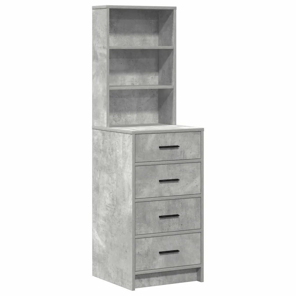 Tavolo da Trucco con cassetto 2 pcs Grigio 50 x 41 x 135 cm 3334203