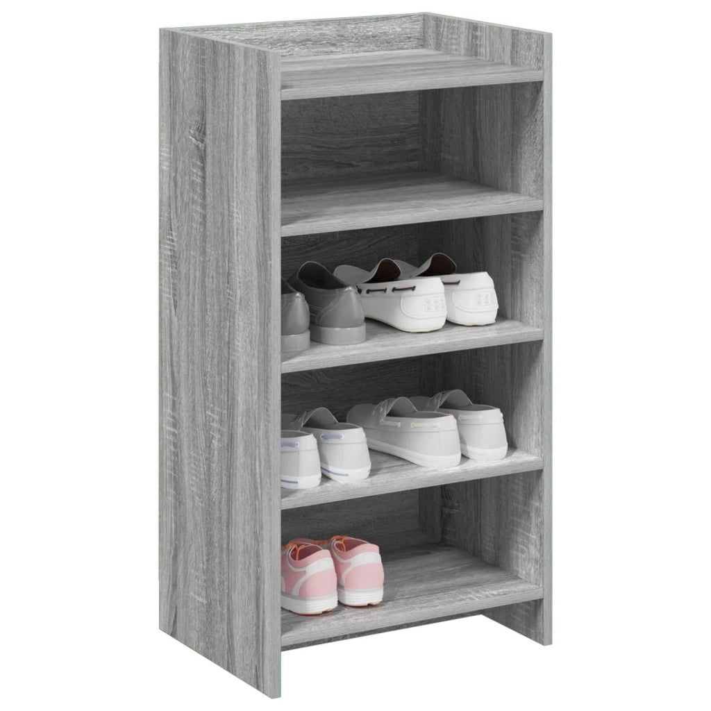 Mobile per scarpe Sonoma grigio 48 x 36 x 92 cm 8011344