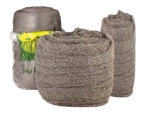 LANA ACCIAIO- - grossa nazionale - conf.4 rotoli da Kg.2,5 - 10 kg