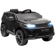 Auto elettrica per bambini, veicolo per bambini 12V con telecomando, luci a LED, musica e clacson, 3-6 anni, nero