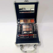 Trade Shop - Trousse Valigetta Make Up Gm14007 Trucco Ombretti 15 Pezzi Contouring Cosmetici -