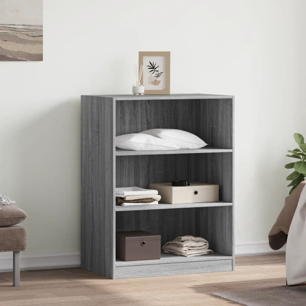 Armadio Grigio Sonoma 77x48x102 cm in Legno Multistratocod mxl 92701