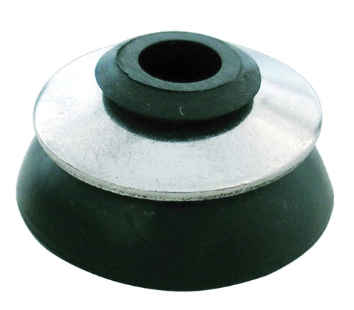 CAPPELLOTTO CON GOMMA EPDM (cf. 100 pz.) col. Inox