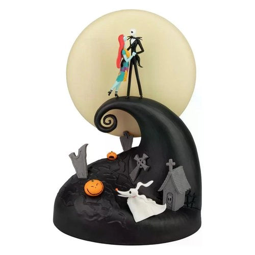 Lampada paladone pp14433nbc nightmare before christmas jack & sally di
