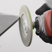 Disco diamantato lamellare diametro 115mm sgrossatura bordi piastrelle *** formato grana 200gr., confezione 1