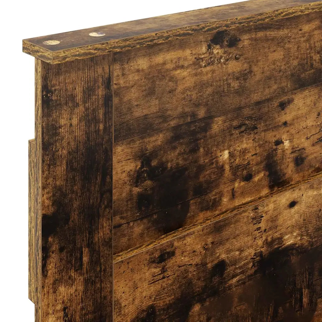 Testiera-Testata-Testiera Decorativa Rovere fum¨¦ 75 cm Legno multistrato 557193