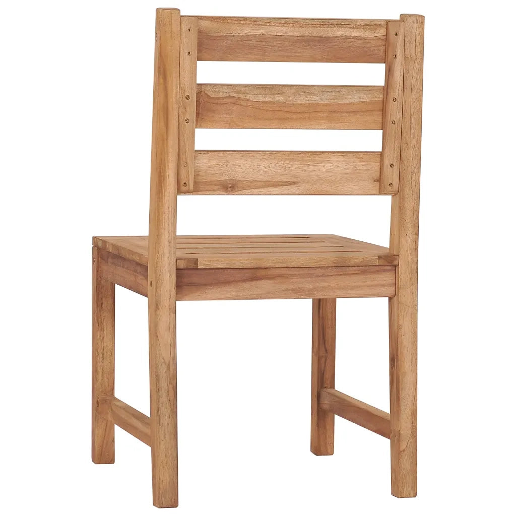 Sedie da Giardino 2 pz in Legno Massello di Teak 315614