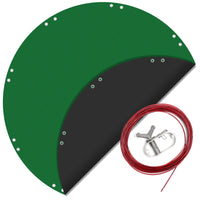 Telo di copertura per piscina rotondo Ø 560 cm 2in1 resistente ai raggi UV inverno estate