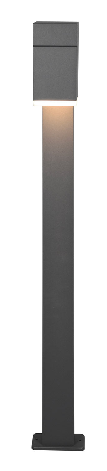 Lampada Palo da Esterno a LED SMD in Allumnio Pressofuso Antracite