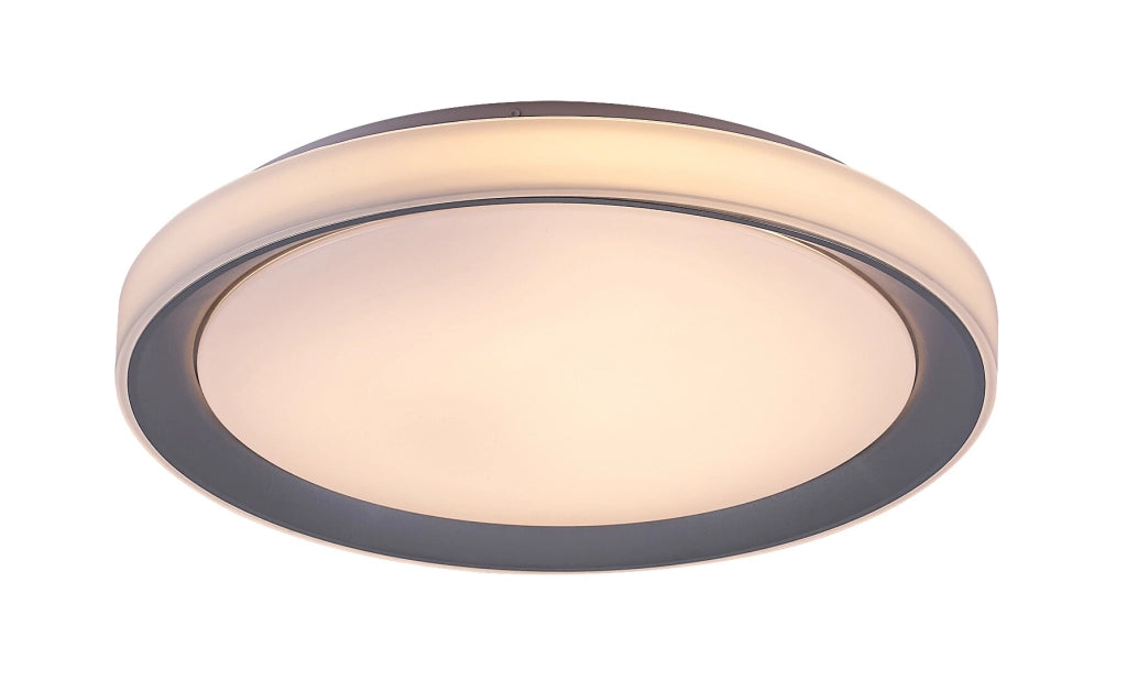 Plafoniera LED RGB WiFi Rabalux Everest 51cm 40W cromo