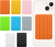 Sostegno per telefono cellulare a 24 viti di aggancio per telefono cellulare con supporto quadrato e viti di aggancio in silicone unidirezionali