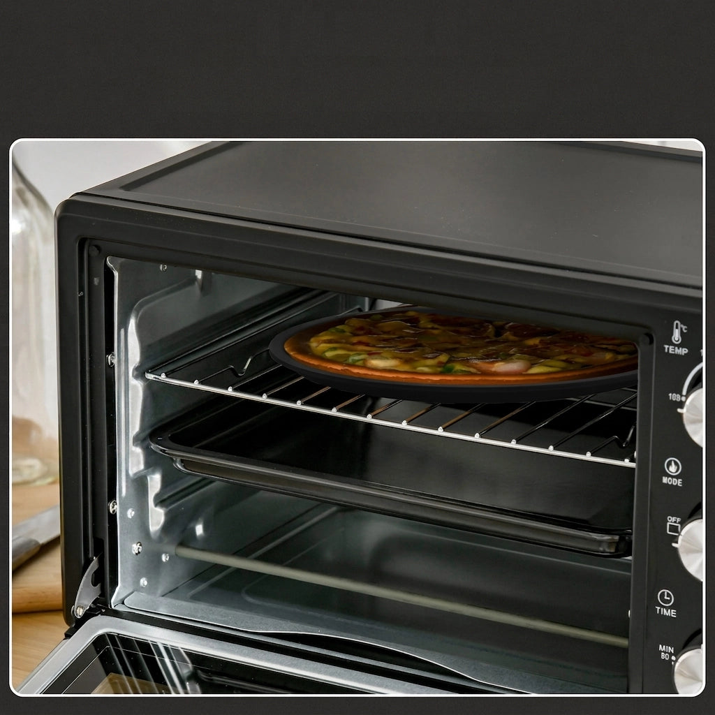Mini Forno Elettrico 21 L 1400 W con 3 Modalità; Temperatura 100-230°C e Timer 60 Min