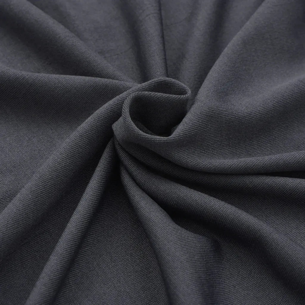 Fodere Elasticizzate per Tavolo 2 pezzi 183x76x74 cm Antracite 132040