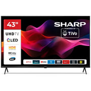 SHARP 43HM5245E - 43" SMART TV QLED 4K - TIVO OS - FRAMELESS - HDR - AUDIO HARMAN KARDON - IT -