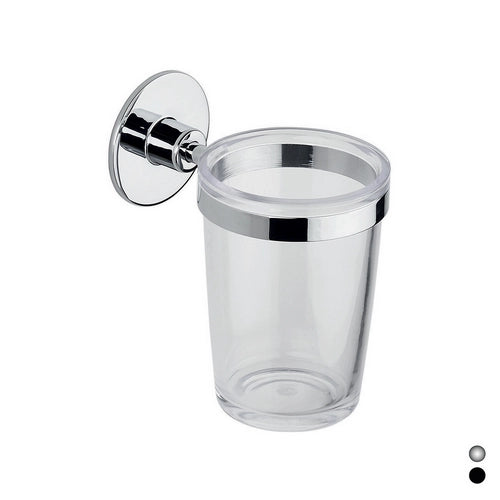 PORTA - SPAZZOLINI MODELLO WIND- Cromo- METAF- pezzi 1