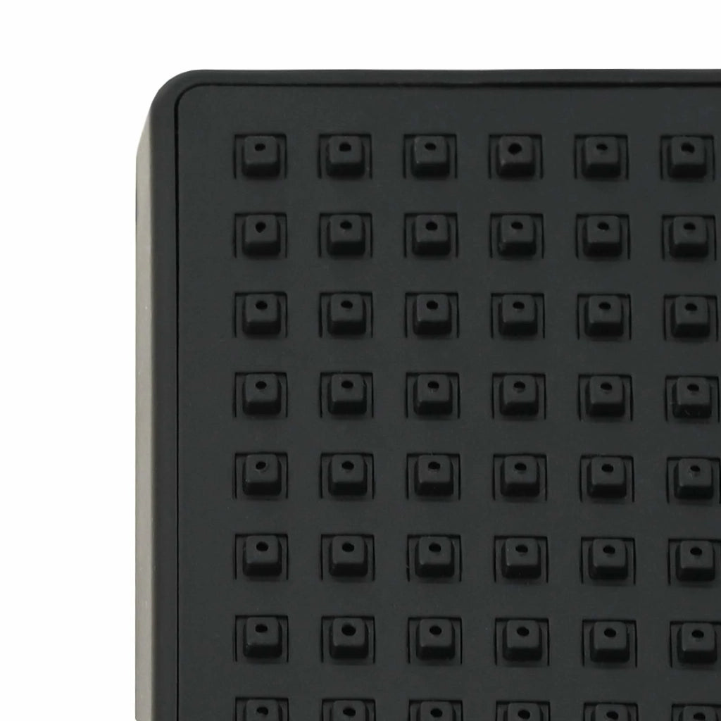 Set di doccia con soffione Nero 150 cm Acciaio Inox CFW4583781