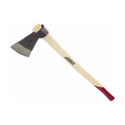 CELSI 1271356 Scure da Taglio Professionale Lama in Acciaio Forgiato e Temprato Manico in Faggio 90 cm colore Naturale