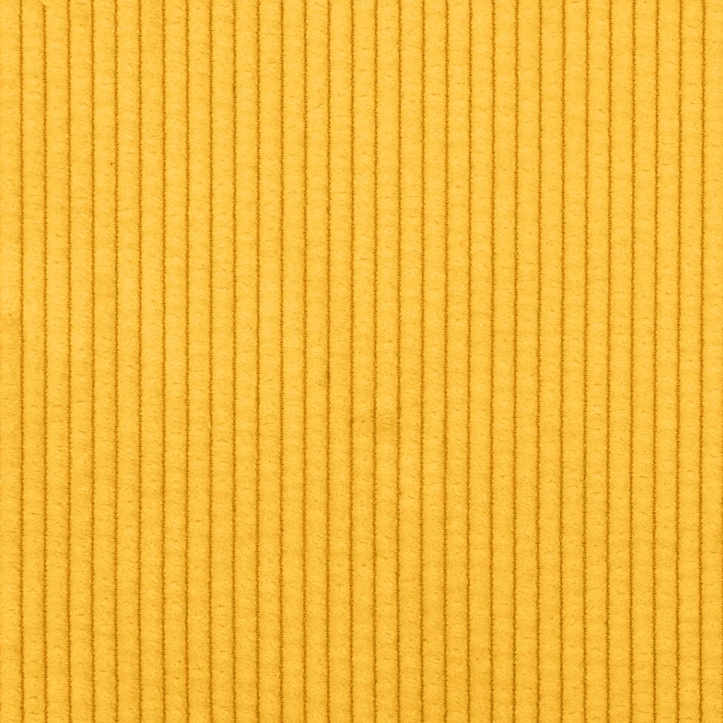 Sdraio con Cuscino Destro in Velluto a Coste Giallo Chiaro CFW2308617