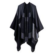 Sciarpa da donna in jacquard con filo d'argento