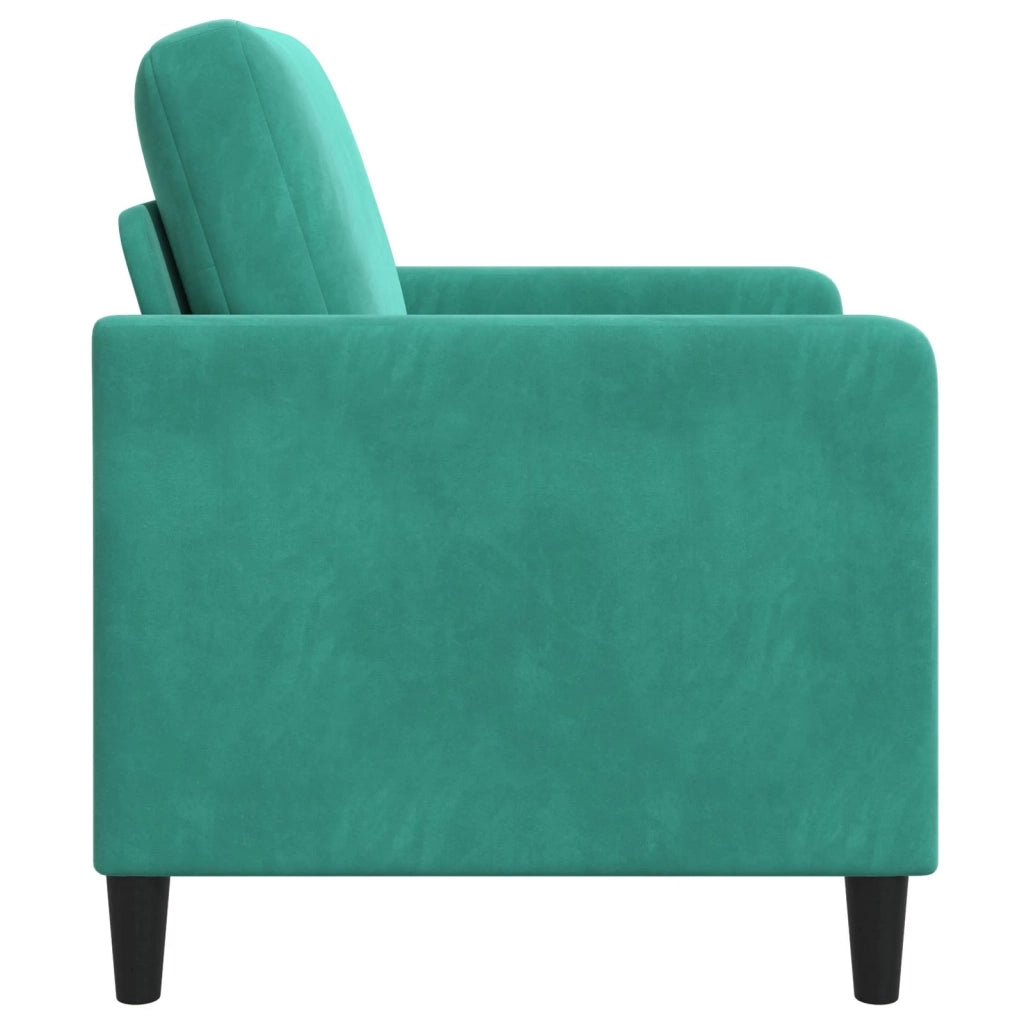 Divano con Storage Turchese 72 x 78 x 87 cm Poliestere 42036887