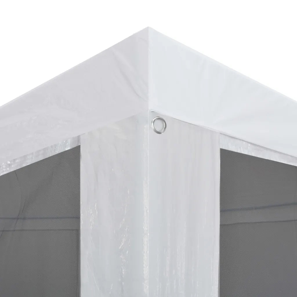 Tenda per Feste con 4 Pareti Laterali in Rete 3x3 m 45108