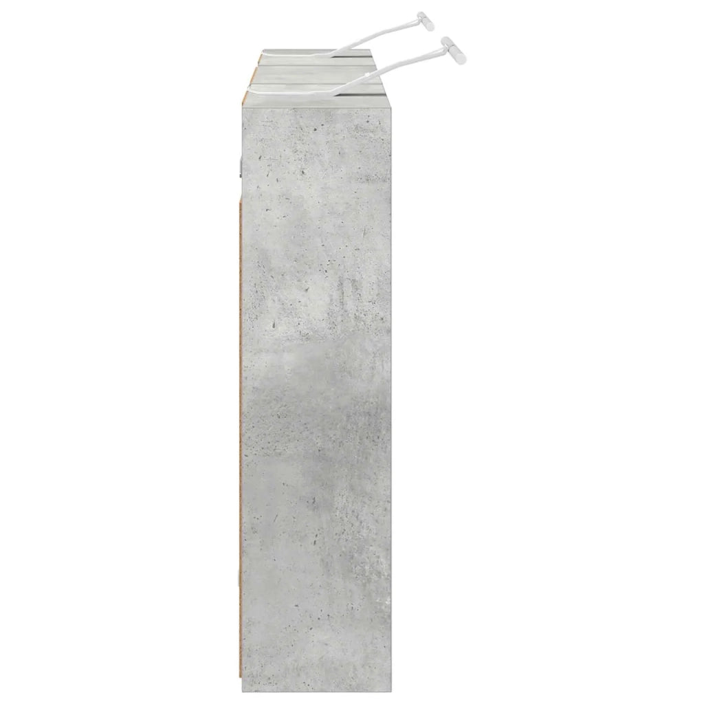 Set di Armadi da Bagno con lo scaffale 3 pcs 126 x 16 x 62.5 cm