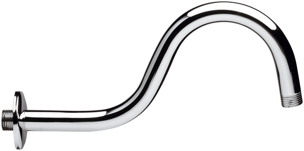 Braccio doccia in ottone cromato
