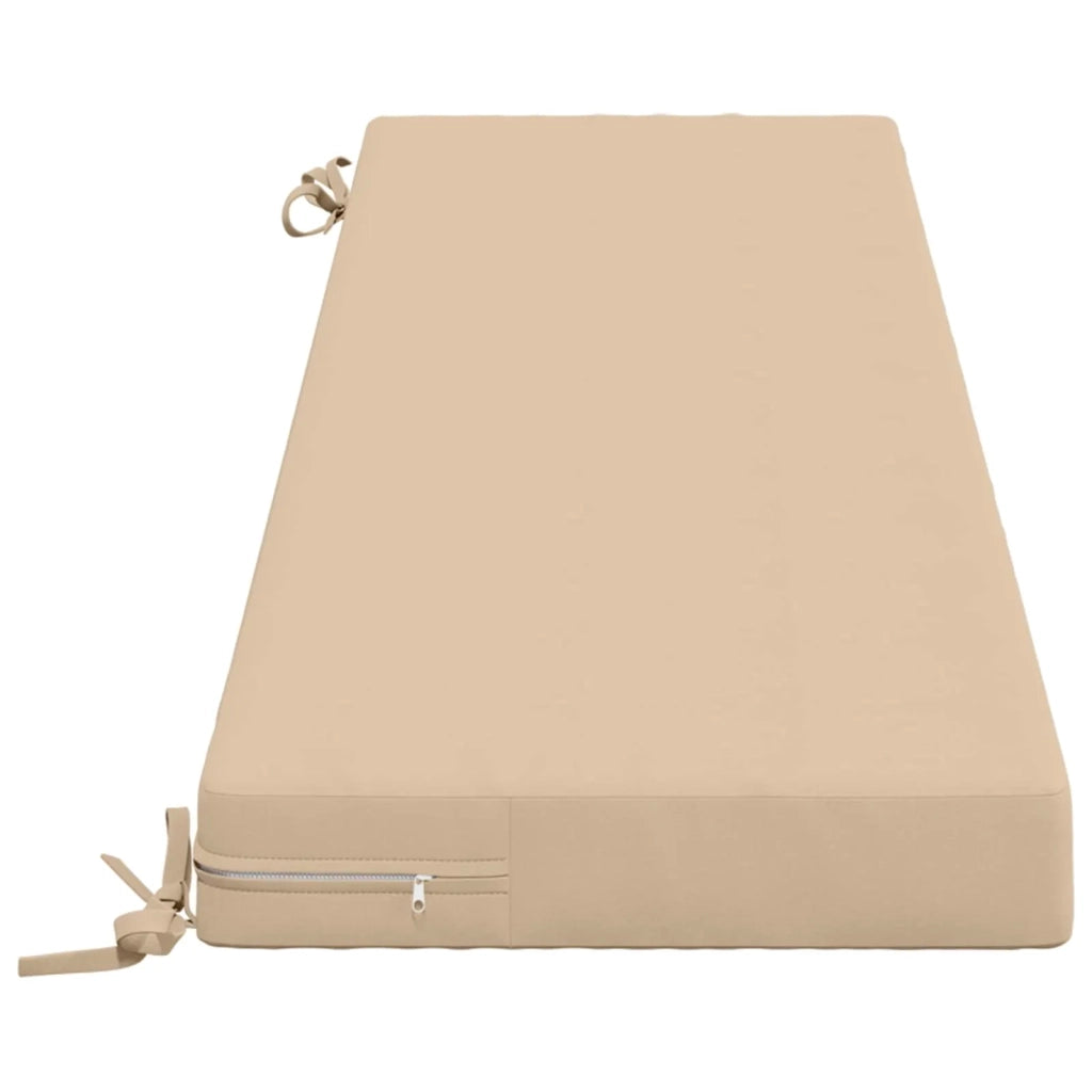 Cuscino per panchina SOEST 100% Poliestere Crema 949856