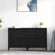 Sideboards 2 pcs Rovere Nero 60 x 35 x 70 cm Legno multistrato 3415594