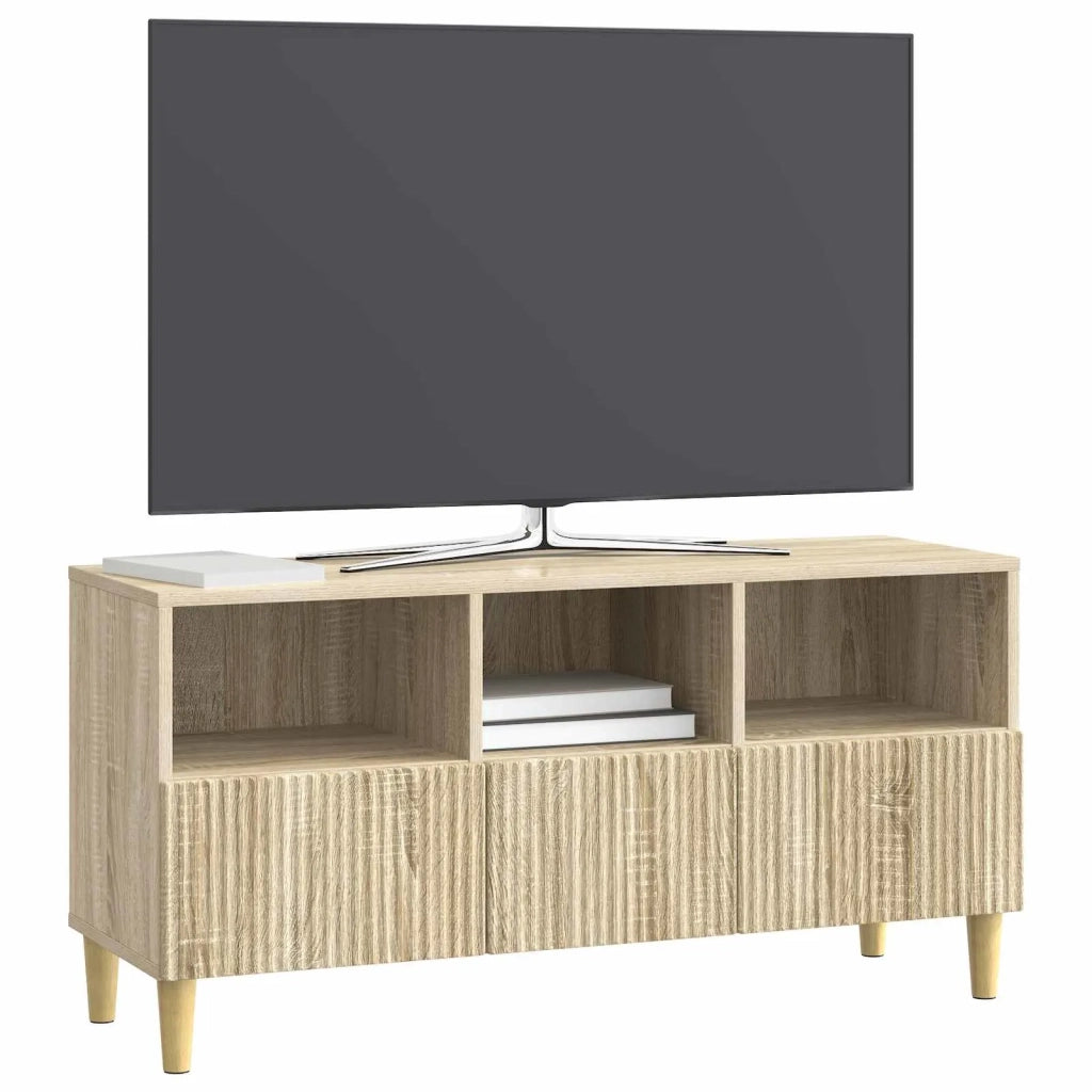 Mobile TV Rovere Sonoma 102 x 34,5 x 50 cm Legno ingegnerizzato 894677