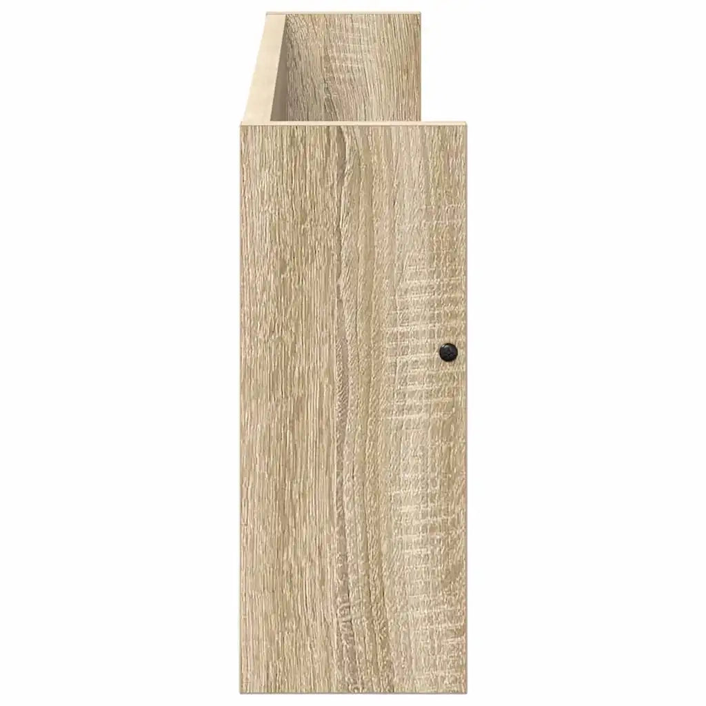 Scaffale per riviste Rovere Sonoma 80 x 12 x 30 cm 890806