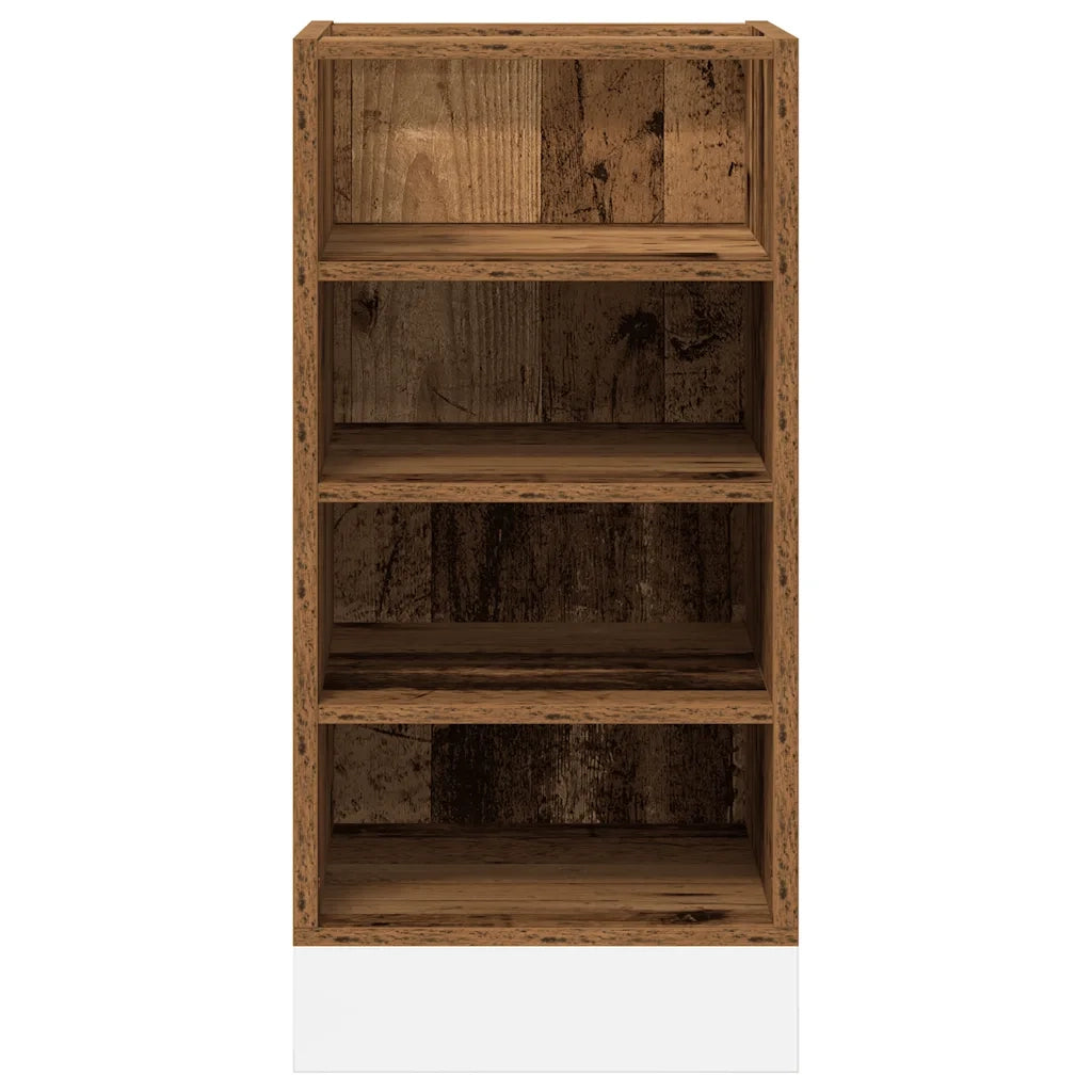 Armadio Inferiore Â“RigaÂ” Legno Antico 40x44,5x81,5 cm