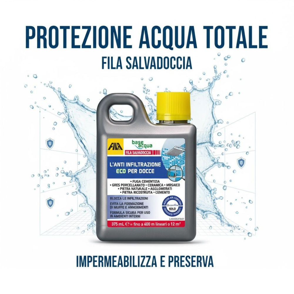 Salvadoccia protettivo anti infiltrazione per doccia e superfici varie 375 ml