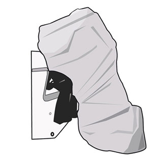 Telo coprimotore taglia s motore fuoribordo covy altezza cm 125