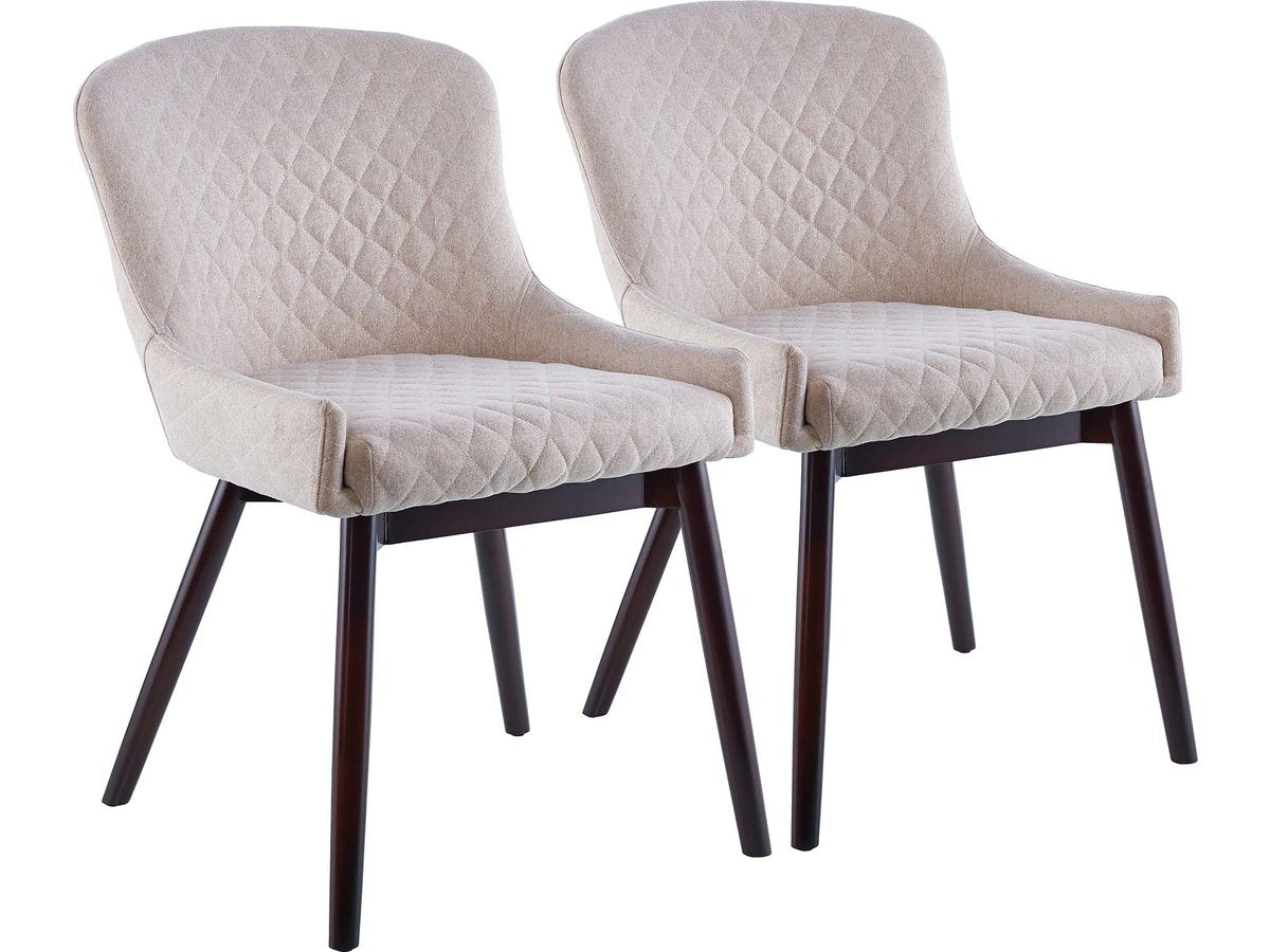 Set di 2 sedie "Tabor" - Beige