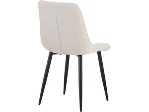 Set di 2 sedie loop "Victoria" - Beige