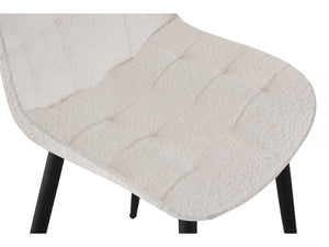 Set di 2 sedie loop "Victoria" - Beige