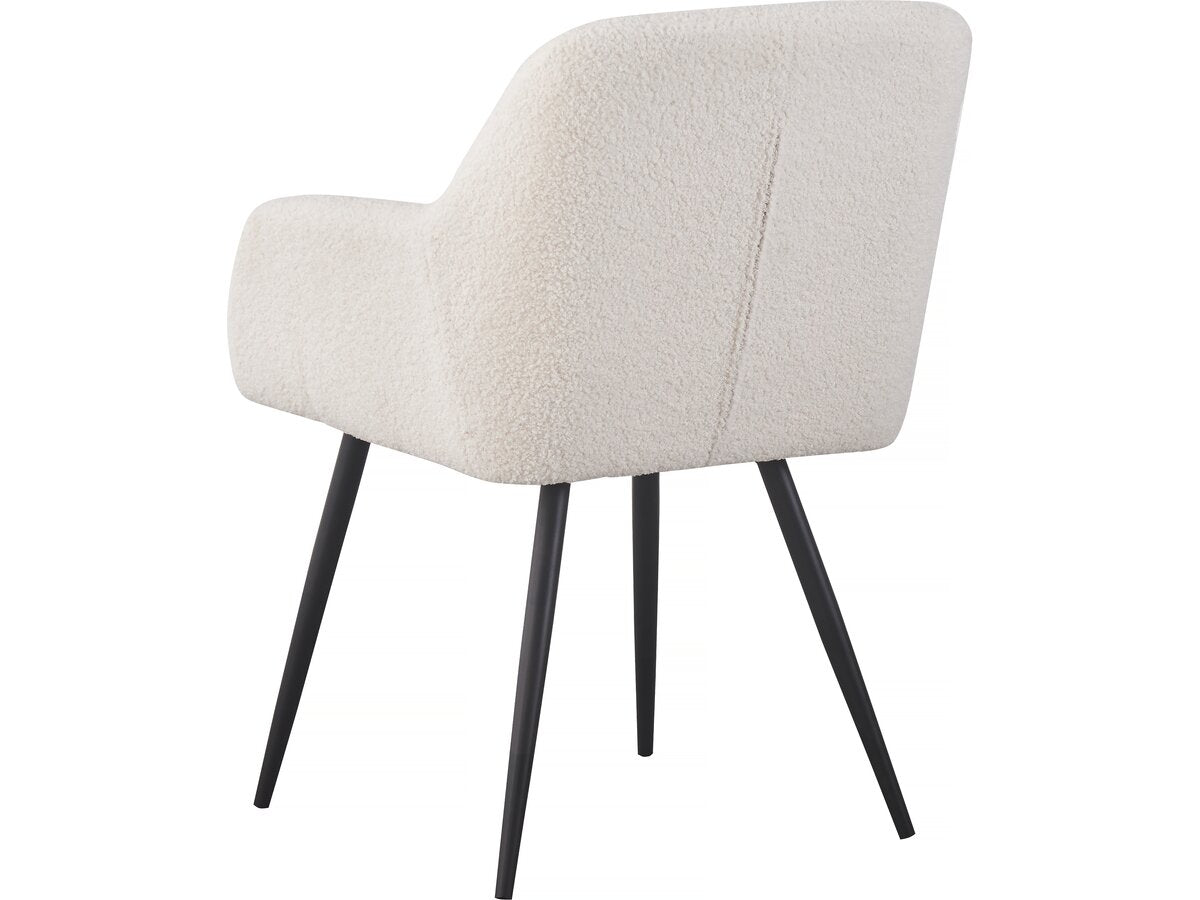 Set di 2 sedie con fibbia "Valentina" con braccioli - Beige