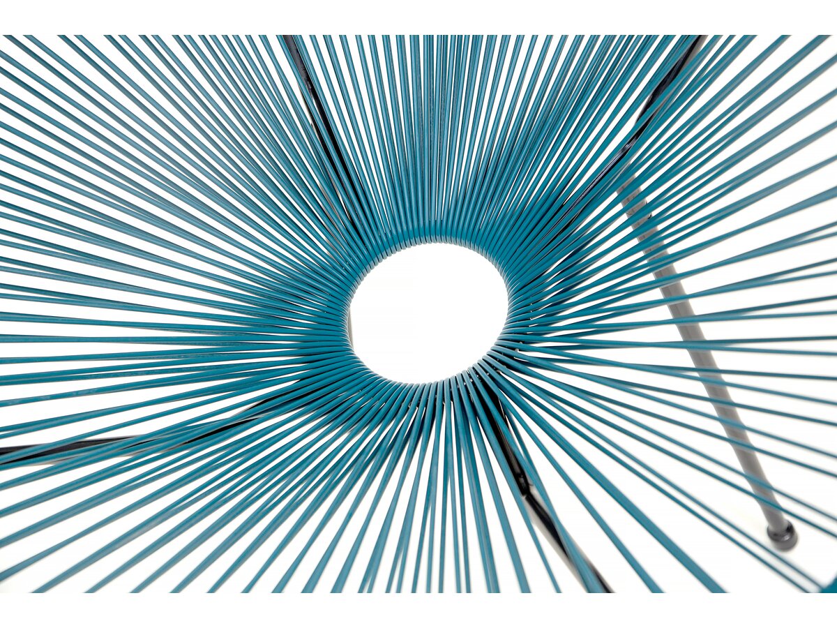 Set di 2 poltrone da giardino "Ania" - Azzurro