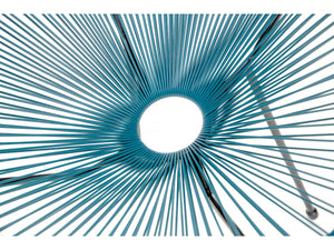 Set di 2 poltrone da giardino "Ania" - Azzurro