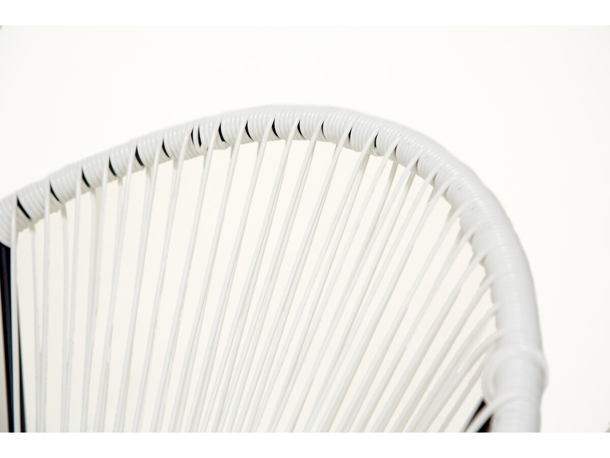 Set di 2 poltrone da giardino "Ania" - Bianco