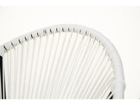 Set di 2 poltrone da giardino "Ania" - Bianco