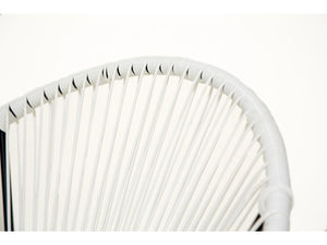 Set di 2 poltrone da giardino "Ania" - Bianco